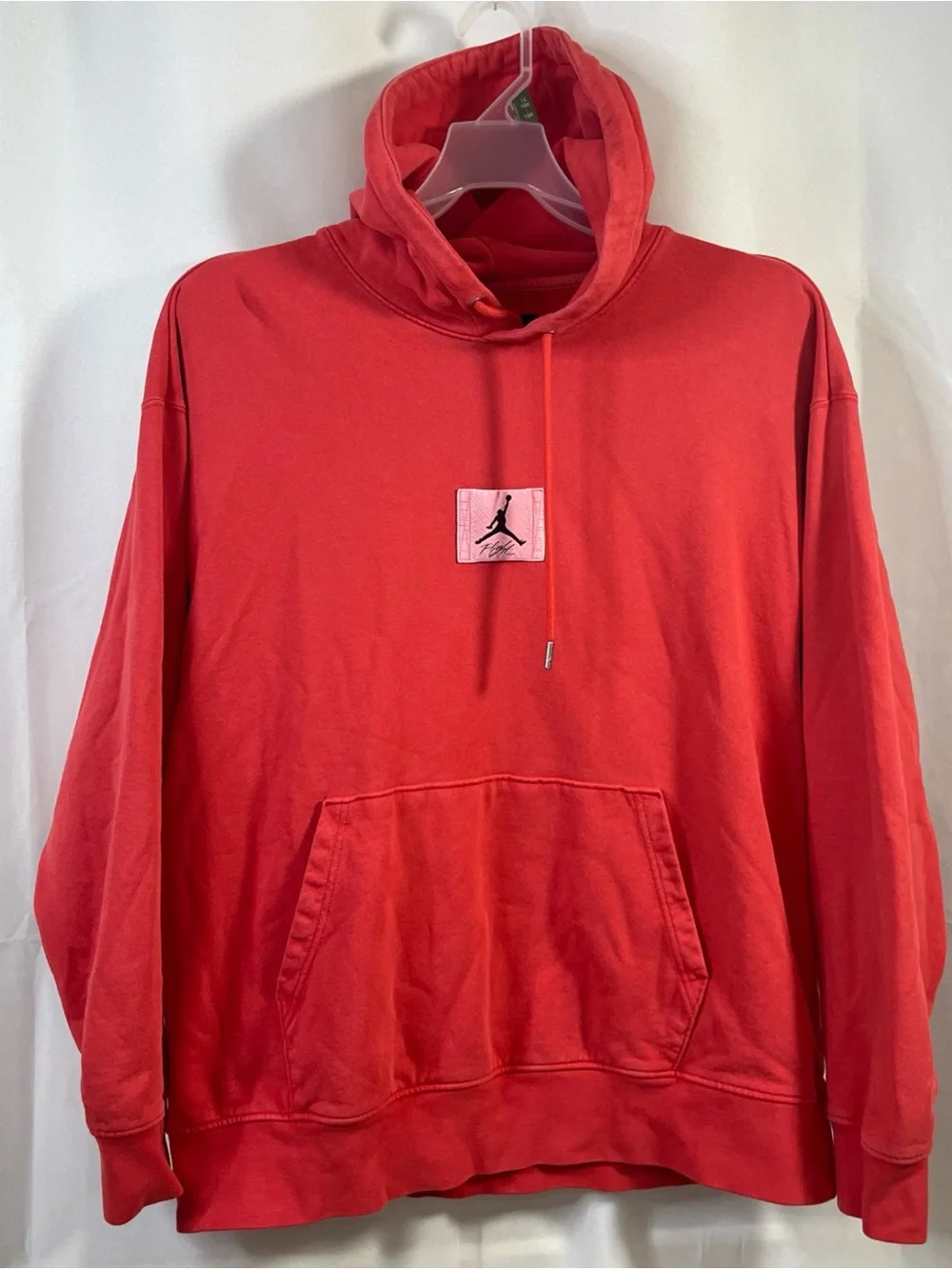 Nike Mens Air Jordan 4 Flight Essentials Jumpman Red Hoodie Sweatshirt XL